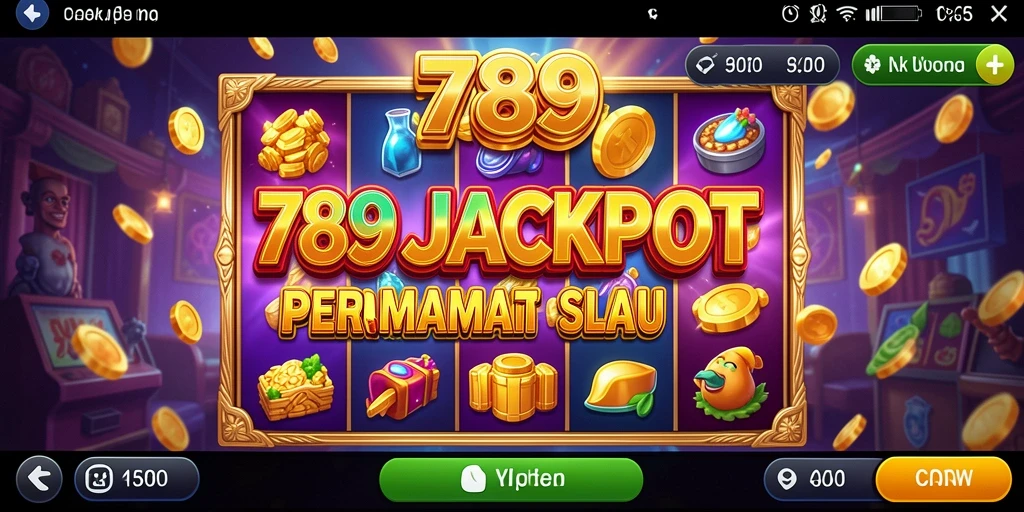 Tampilan utama gameplay seru di 789JACKPOT Slot.