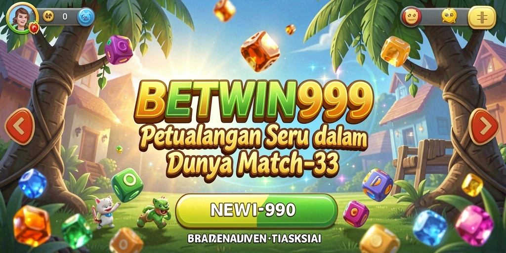 Screenshot gameplay BETWIN999 yang menampilkan pencocokan elemen seru.