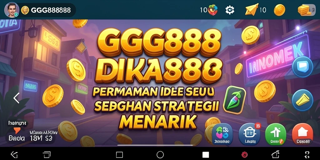 Tangkapan layar utama GGG888 menampilkan gameplay yang menarik dan strategis.