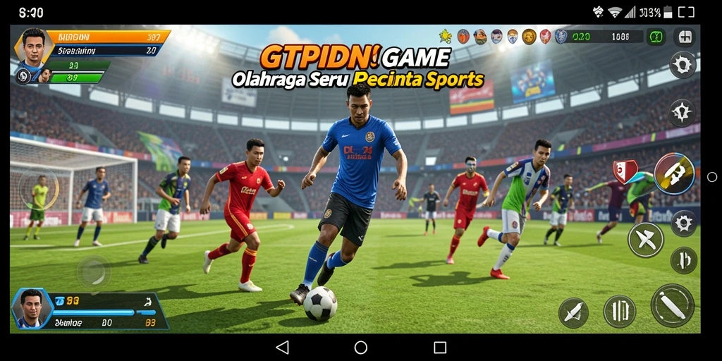 Tampilan menarik dari gameplay GTPIDN yang penuh aksi.