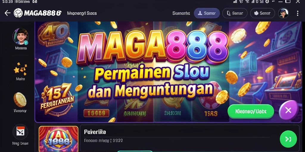 Tampilan menarik gameplay Slot yang seru dan menghibur.