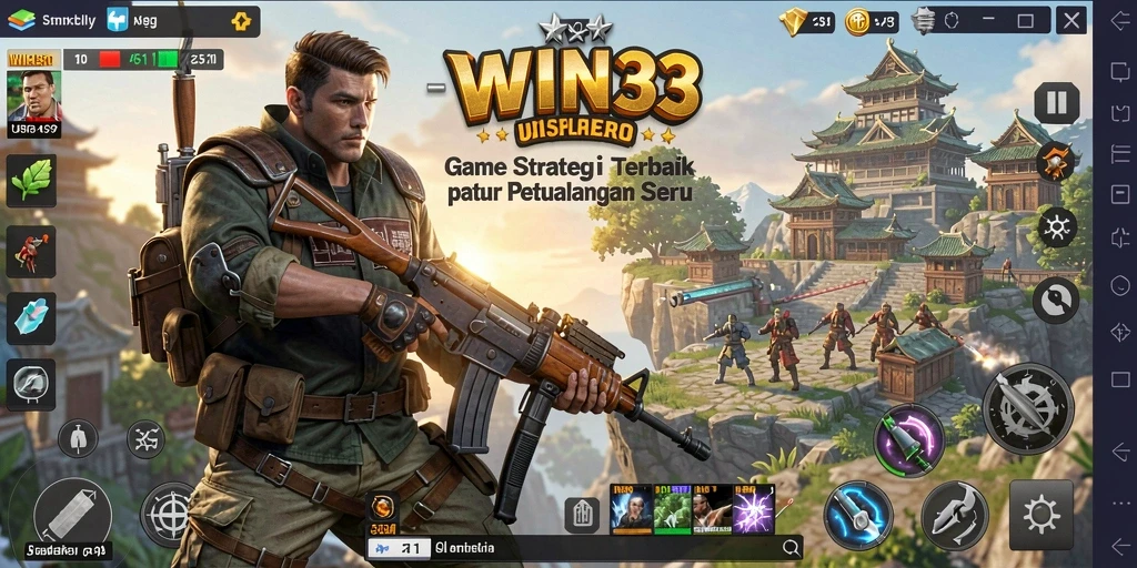 Tampilan gameplay WIN33 yang menarik dan mendebarkan.